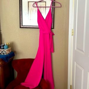 Beautiful sizzle pink jumpsuit